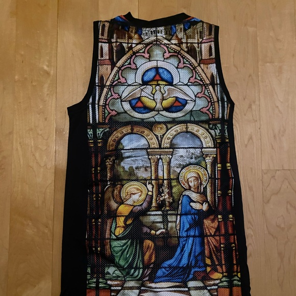 BLACKMILK CLOTHING touchdown jersey saint vitus stained glass - Picture 3 of 4